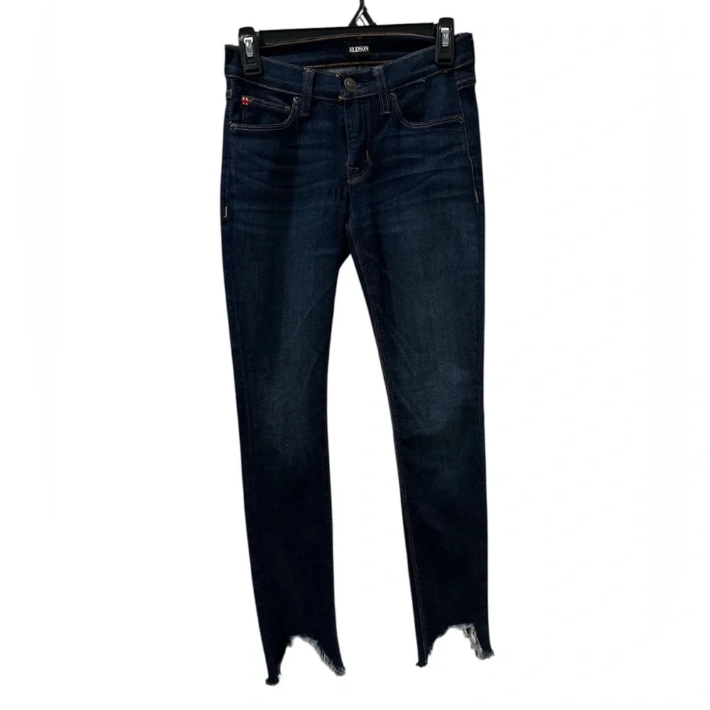 hudson krista super skinny shark bite dark wash - Picture 2 of 9